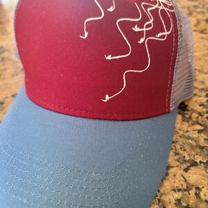 Red and Blue Trucker Hat